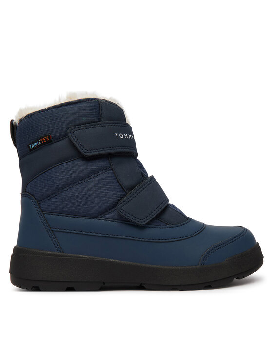 Tommy Hilfiger Śniegowce Tommy Hilfiger Niagara T1XD-35302-1973 S Granatowy