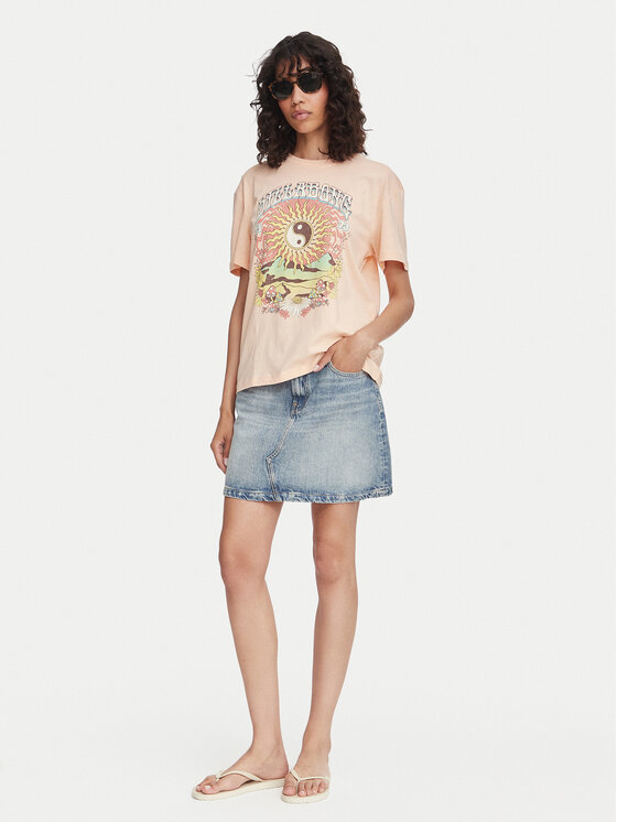 Billabong Billabong Camiseta In The Balance EBJZT00420 Naranja Regular Fit