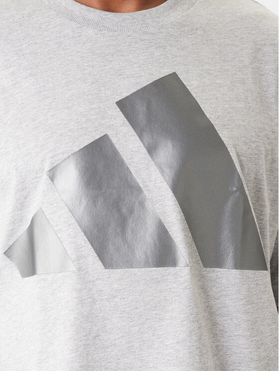 adidas adidas Футболка JM1707 Сірий Loose Fit