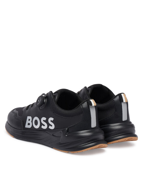 BOSS Sneakersy BOSS J52566 S Čierna