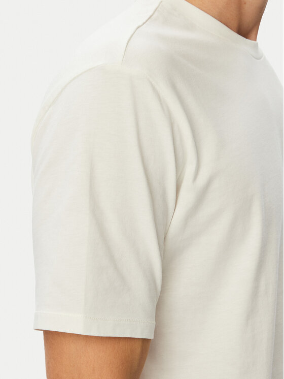 Napapijri Napapijri Camiseta  S-Badge NP0A8949 Blanco Regular Fit