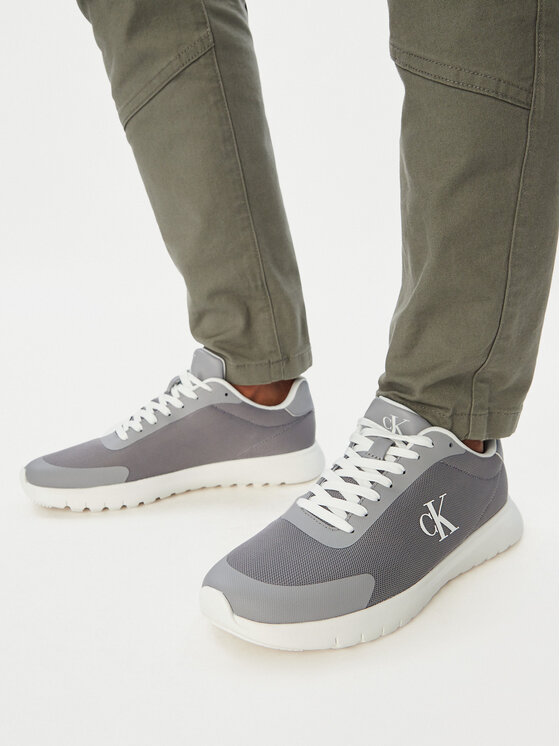 Calvin Klein Sneakers Calvin Klein 3 Eva Runner Mesh YM0YM01264 Grigio