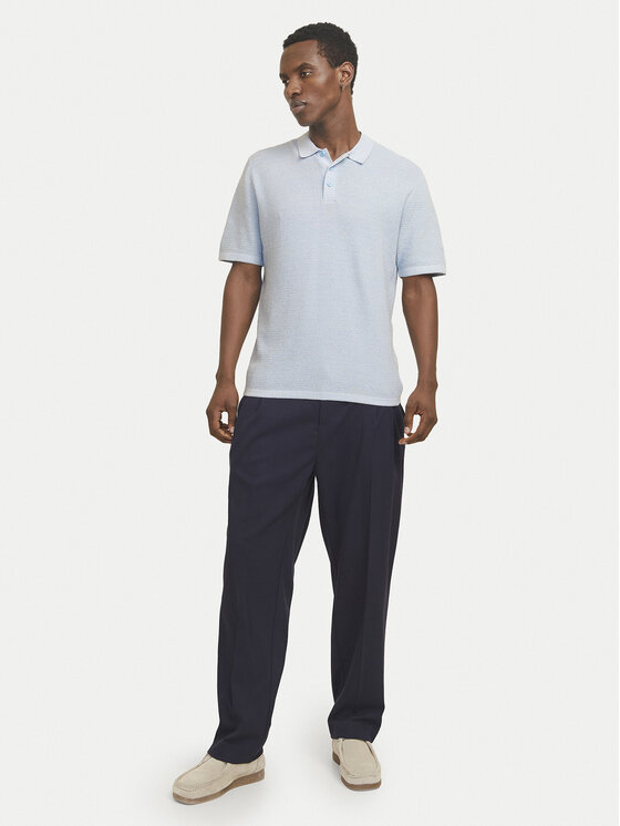 Jack & Jones Jack & Jones Светр George 12268281 Світло-синій Relaxed Fit