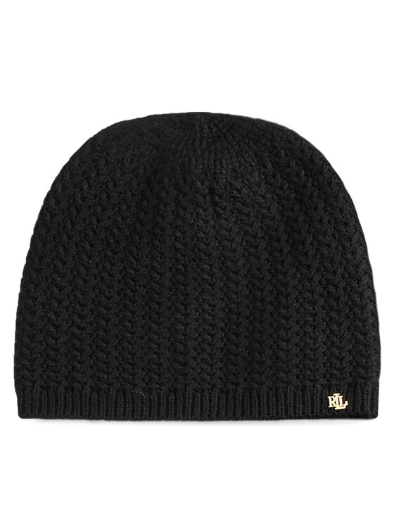 LAUREN RALPH LAUREN Kepurės ir šaliko komplektas LAUREN RALPH LAUREN 454P04471001 Juoda
