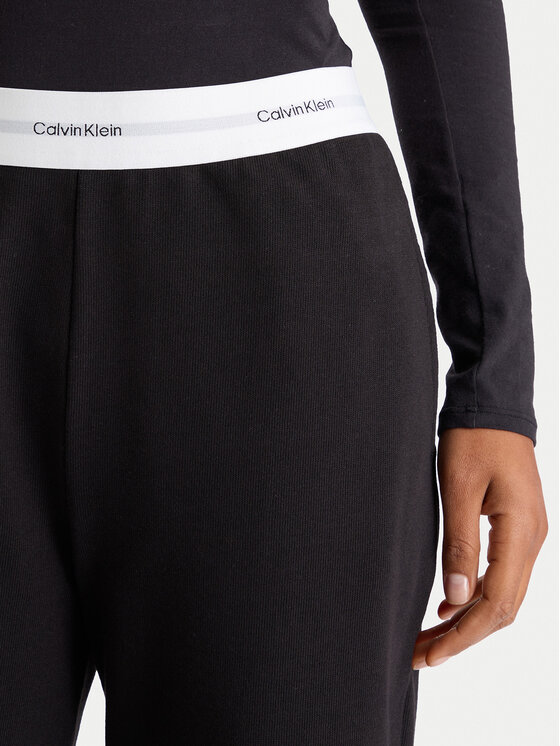 Calvin Klein Underwear Calvin Klein Underwear Spodnji del pižame LV00QS7518 Črna Regular Fit