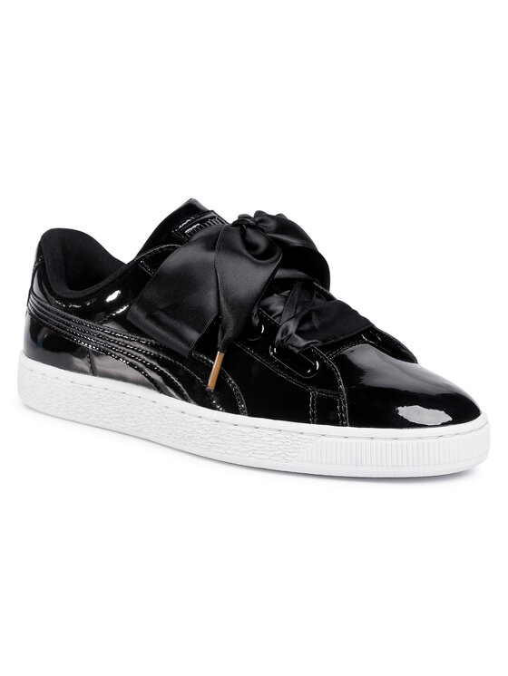 Puma Snīkeri Puma Basket Heart Patent Wn 36307301 Melns