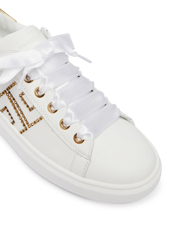 Elisabetta Franchi Снікерcи Elisabetta Franchi F4A9-E0504-0092 D Білий