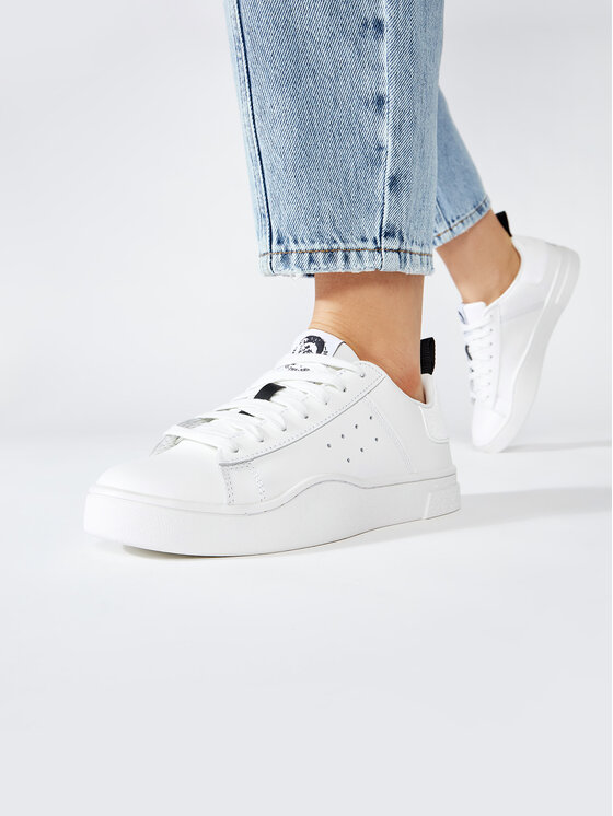 Diesel Sneakersy Diesel S-Clever Low W Y01752 P1729 H0038 Biały