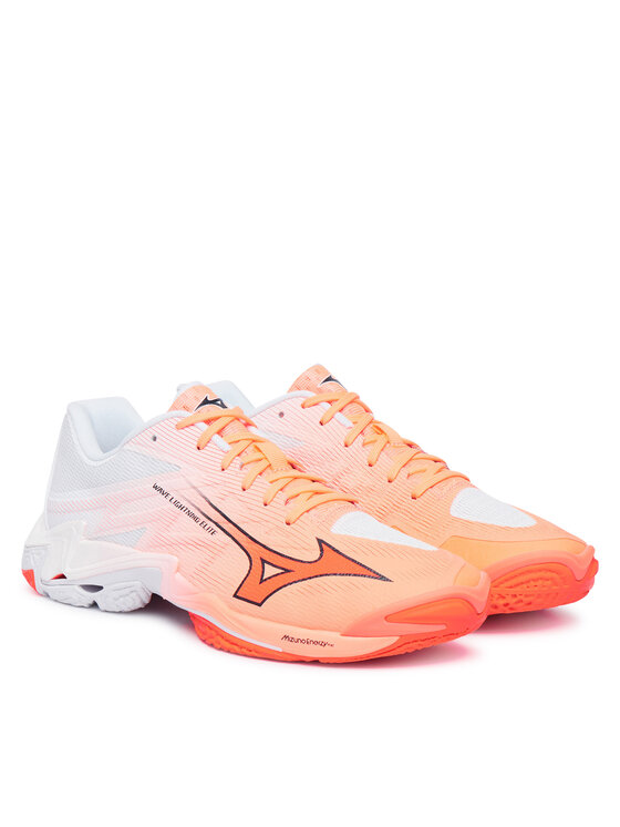 Mizuno Buty halowe Mizuno Wave Lightning Elite V1GA2600 Koralowy