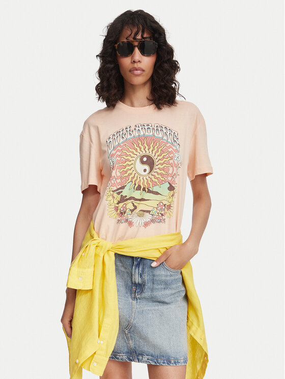 Billabong Billabong Camiseta In The Balance EBJZT00420 Naranja Regular Fit