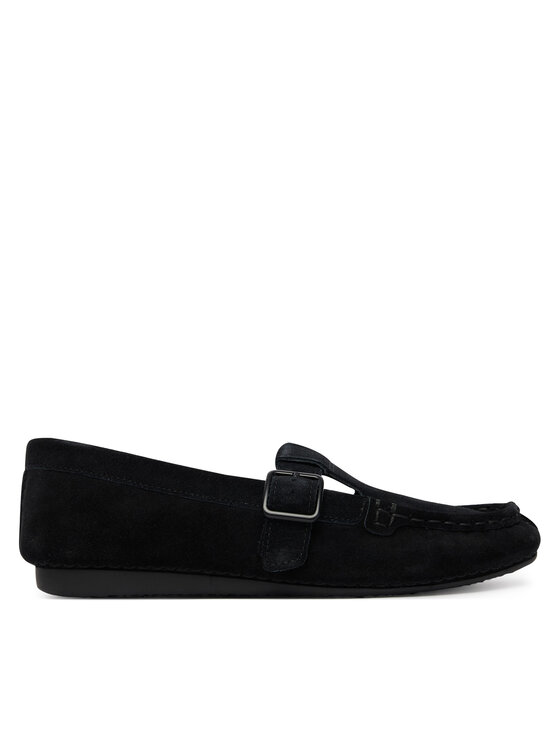 Clarks Мокасини Clarks Freckle Tbar 26185903 Чорний