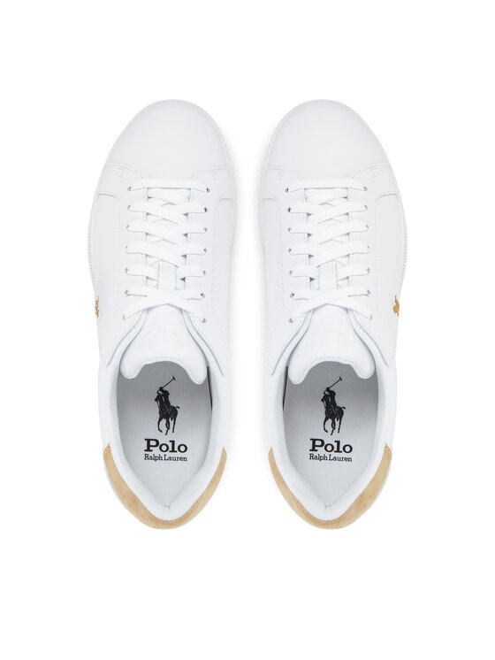 Polo Ralph Lauren Sneakersy Polo Ralph Lauren Heritage Court II 809940762001 Bílá