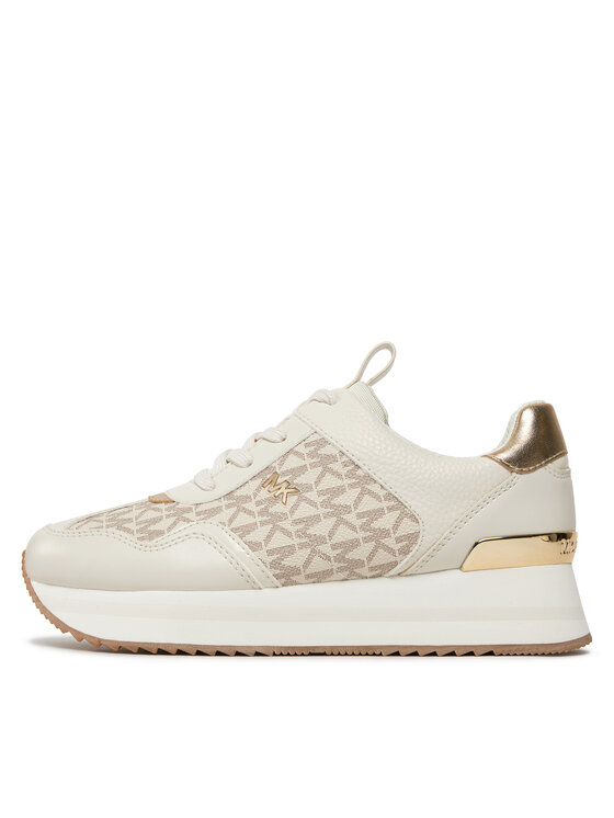 MICHAEL Michael Kors Снікерcи MICHAEL Michael Kors Raina Trainer 43R4RNFSAB Écru