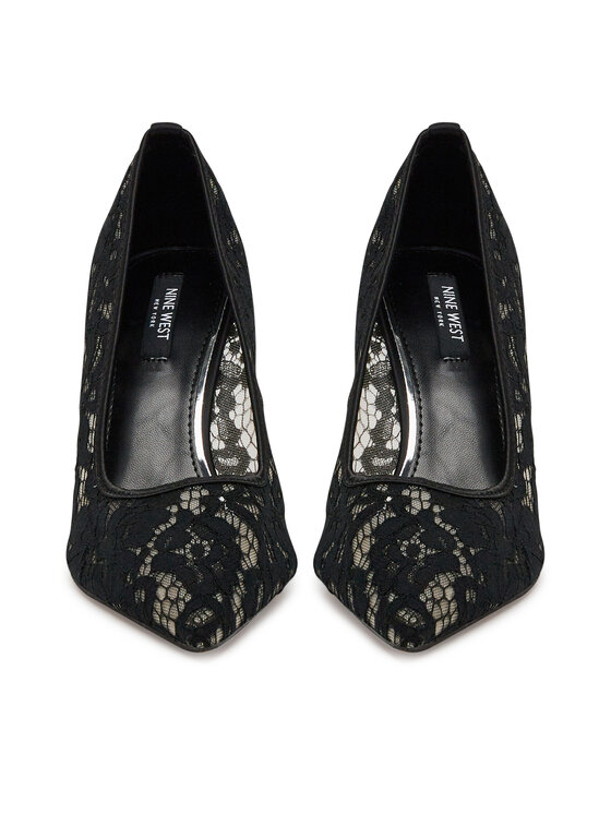 Nine West Pantofi cu toc subțire Nine West CEO-S3S96688 Negru