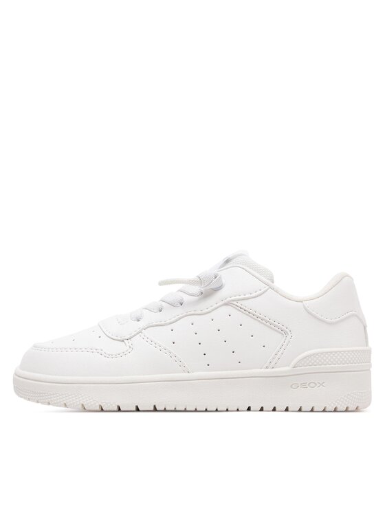 Geox Tenisice Geox J Washiba Girl J36HXD 054FU C1000 S Bijela