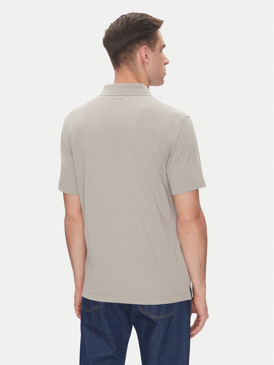 Calvin Klein Calvin Klein Polo LV04LB220G Bež Regular Fit