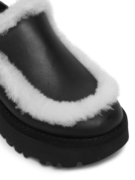Ugg Klapki Ugg W Esmee Leather Clog 1171507 Czarny