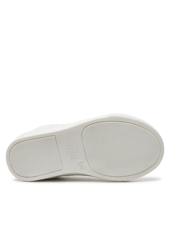 Karl Lagerfeld Kids Sneakersy Karl Lagerfeld Kids Z30321 Biela