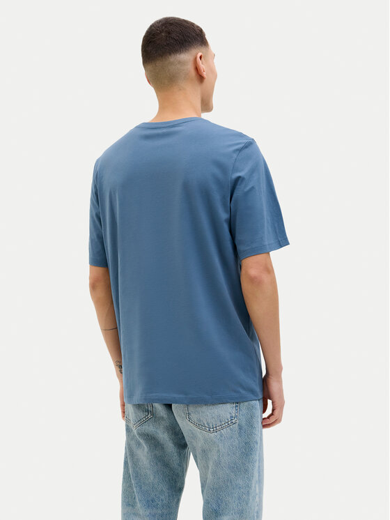 Jack & Jones Jack & Jones Футболка Hawaii 12269324 Голубий Standard Fit