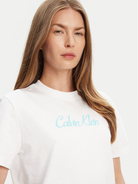 Calvin Klein Jeans Calvin Klein Jeans T-shirt Classic Logo LV047C854G Bijela Regular Fit