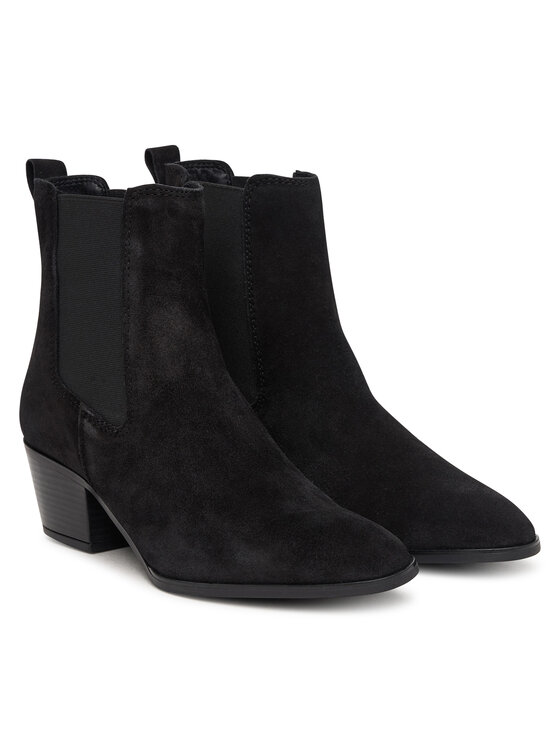 Tamaris Bokacsizma Tamaris 1-25014-47 Fekete