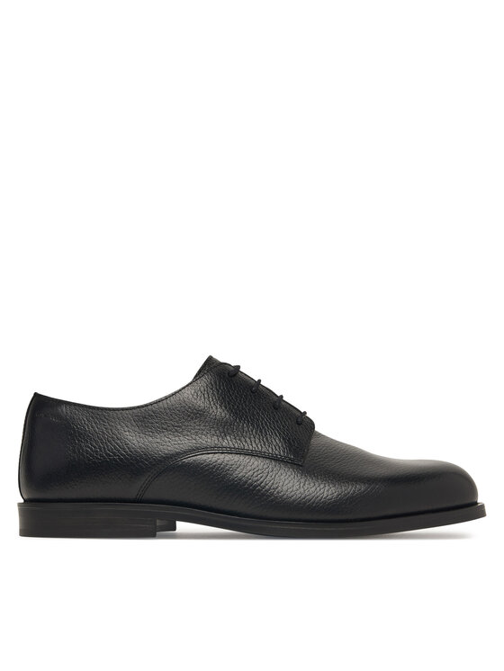 Calvin Klein Обувки Calvin Klein Ess Rubber Derby HM0HM02268 Черен