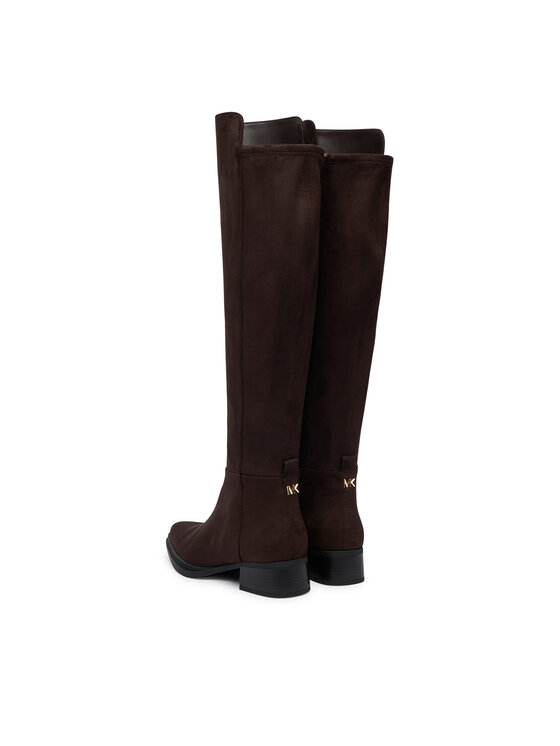 MICHAEL Michael Kors Kozačky MICHAEL Michael Kors Lex Boot 40F6LXMB1S Tmavě hnědá
