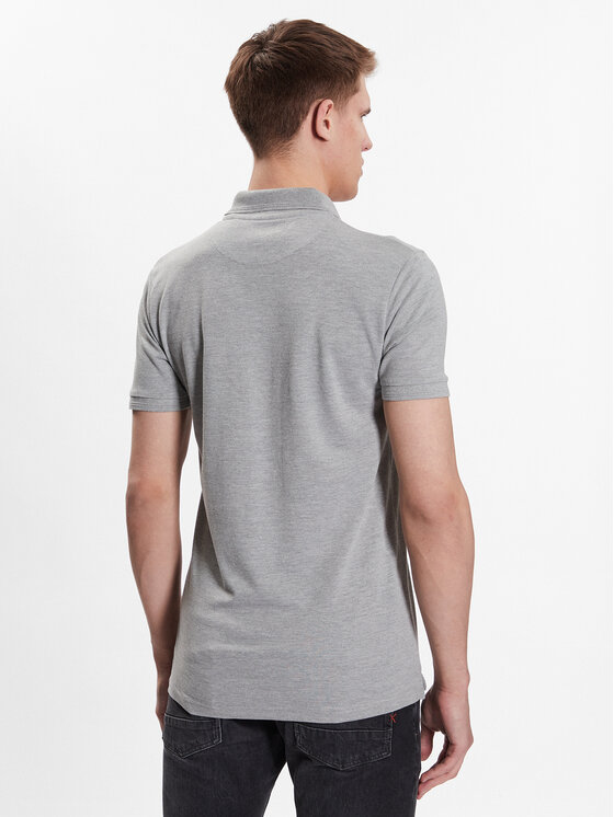Brave Soul Brave Soul Polo MPS-131KUROKIC Γκρι Regular Fit