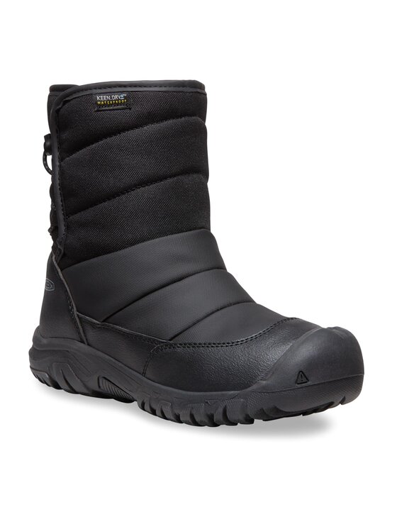 Keen Škornji za sneg Keen Puffrider Wp 1027959-1 Črna