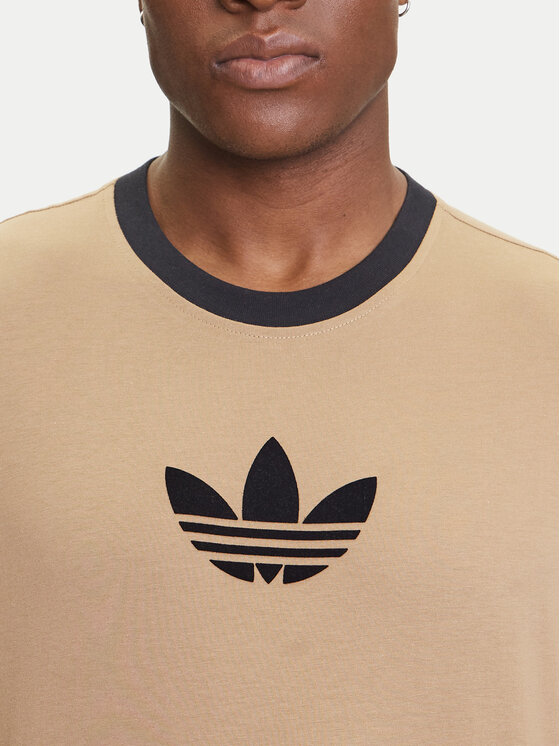 adidas adidas T-Shirt adicolor 2000s Cali JX1516 Μπεζ Loose Fit