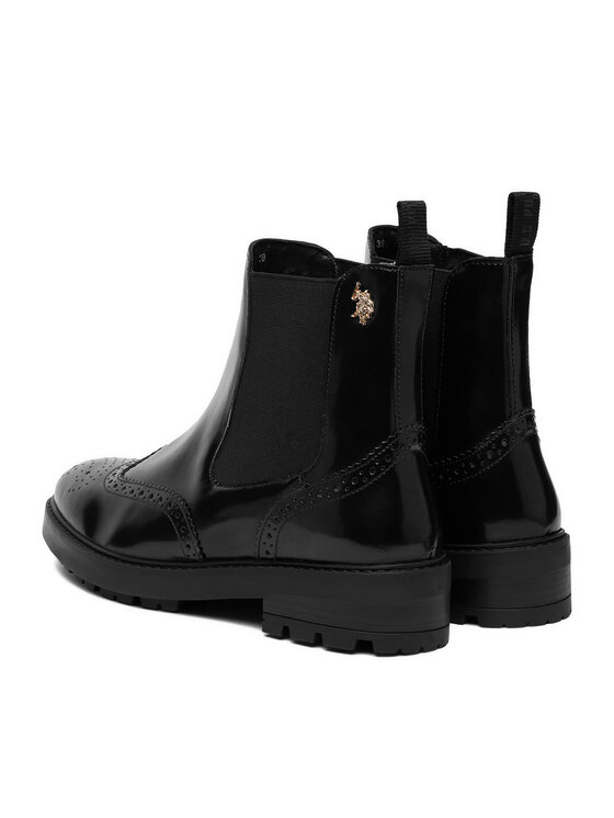 U.S. Polo Assn. Ghete Jodhpur U.S. Polo Assn. EO-ANYA002W/GL1 Negru