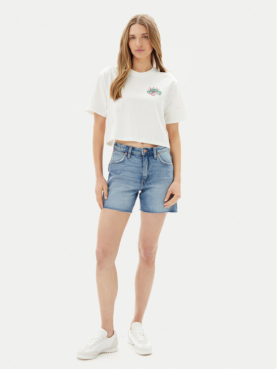 Volcom Volcom Футболка Alix 1 B3512505 Білий Boxy Fit