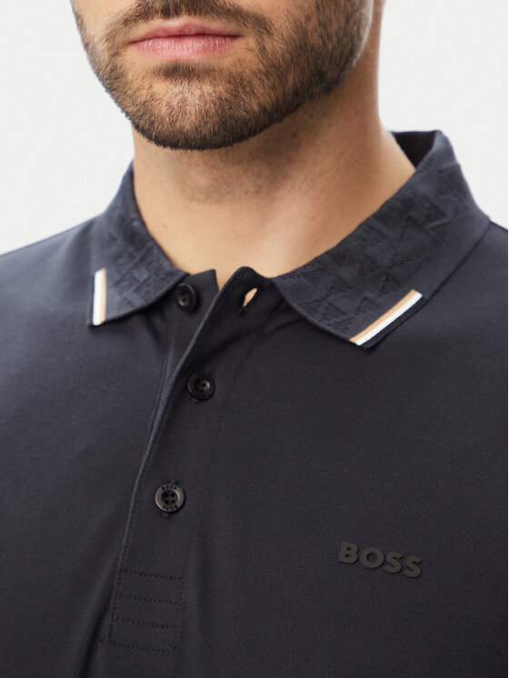 BOSS BOSS Polo majica Swing Paddy 50564779 Mornarsko modra Regular Fit
