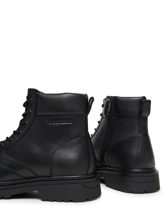 Tommy Jeans Zimski škornji Tommy Jeans EM0EM01706 Črna