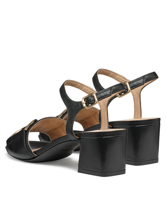 Geox Sandały Geox D New Eraklia 50 D35RNB 000TU C9997 Czarny