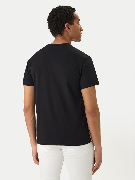 Versace Jeans Couture Versace Jeans Couture Camiseta 80GAH6SB JS541 Negro Slim Fit