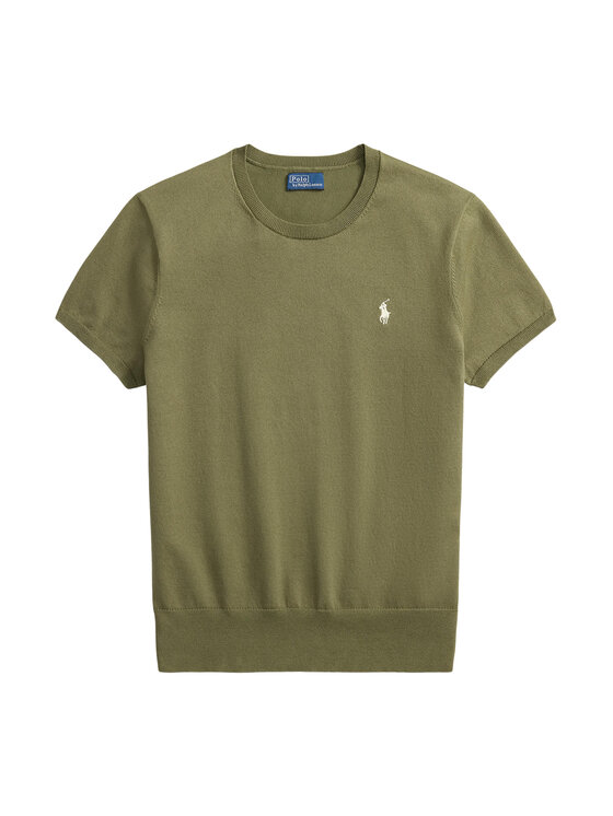 Polo Ralph Lauren Polo Ralph Lauren Camiseta 211971872501 Caqui Slim Fit