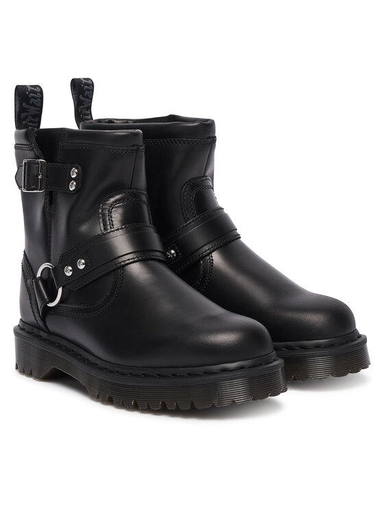 Dr. Martens Botine Dr. Martens Anistone HRNS Black Orleans DM42583001 Negru