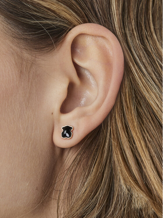 TOUS Сережки TOUS Motif 1000141500 Чорний