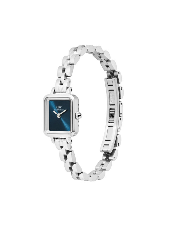 Daniel Wellington Hodinky Daniel Wellington Quadro Mini Reflection DW00100846 Strieborná