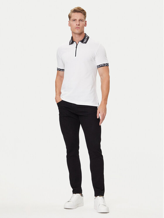 Versace Jeans Couture Versace Jeans Couture Polo 79GAGT02 CJ01T Blanco Regular Fit