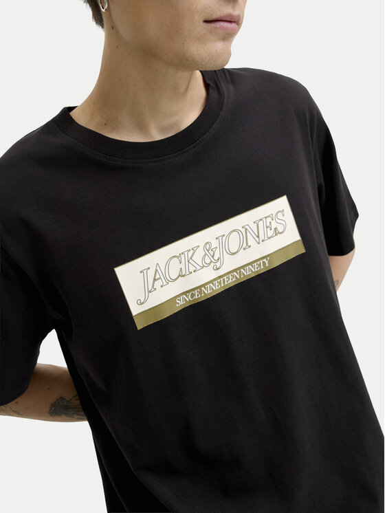Jack & Jones Jack & Jones Camiseta Rinwood 12283628 Negro Regular Fit