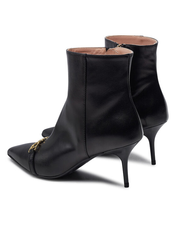 LOVE MOSCHINO Členková obuv LOVE MOSCHINO JA21107G0LIA0000 Čierna