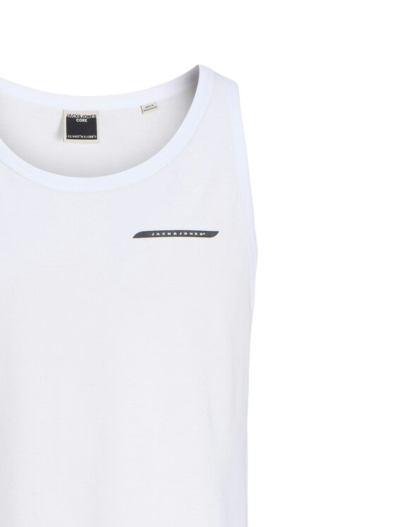 Jack & Jones Jack & Jones Майка Fusion 12276614 Білий Regular Fit
