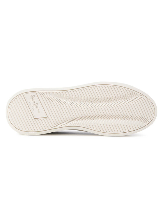Pepe Jeans Sneakersy Pepe Jeans Brixton Glam PLS31023 Strieborná