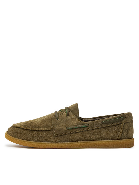 Clarks Μοκασίνια Clarks Clarkbay Go 26177502 Χακί