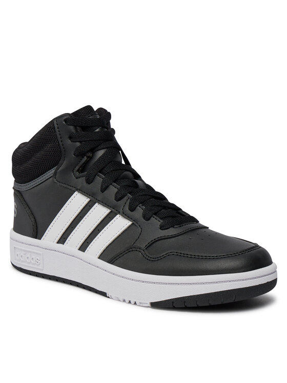 adidas Снікерcи adidas Hoops 3.0 Mid K GW0402 Чорний