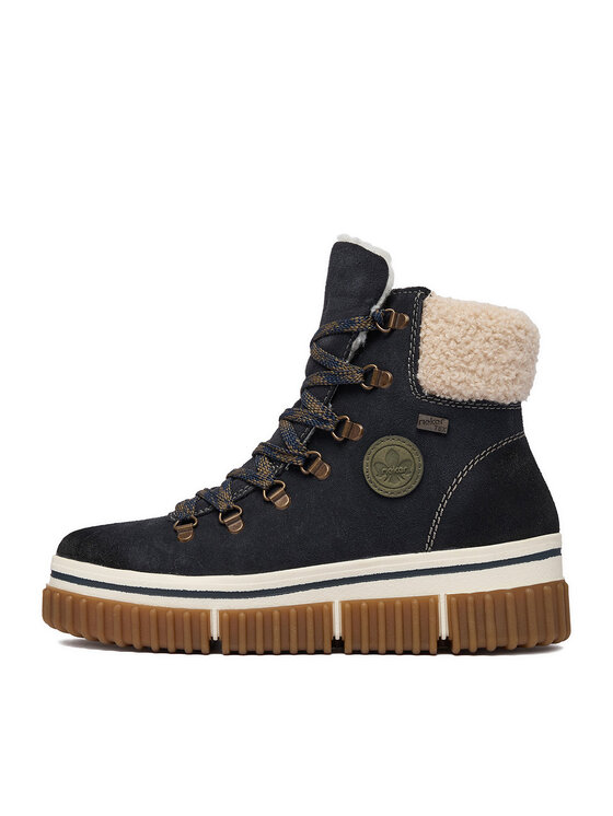 Rieker Botines planos Rieker CEO-Y6347-14 Azul marino