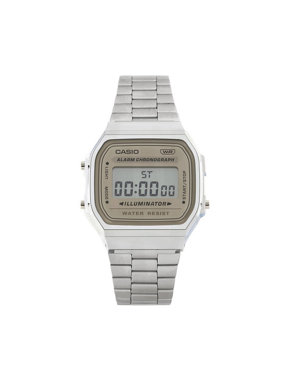 Casio Ρολόι Casio A168WA-8AYES Ασημί