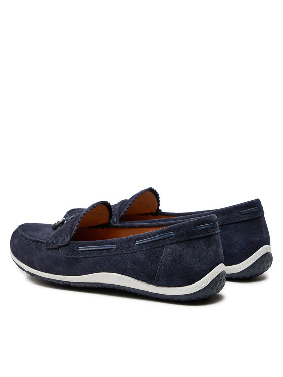 Geox Mokasíny Geox D Vega Moc D35DNA 00022 C4002 Tmavomodrá